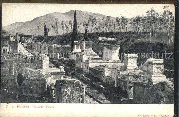 Pompei Via delle Tomba