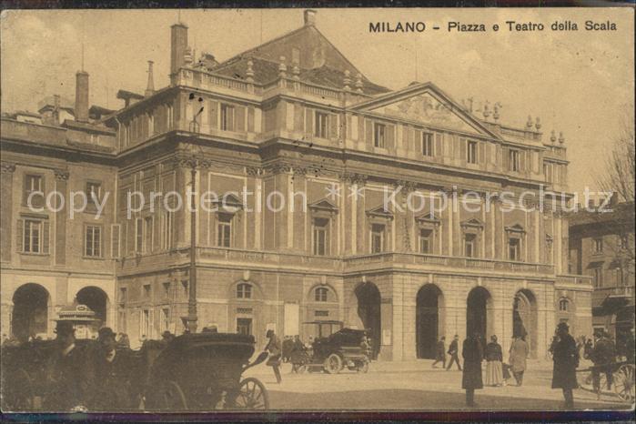 Milano Marittima Piazza e Teatro della Scala