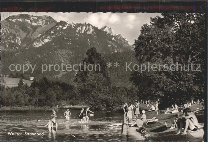 Wendelstein Berg Wolfsee-Strandbad