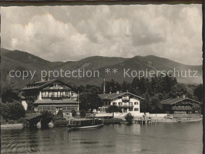 Rottach-Egern Haeuser am See