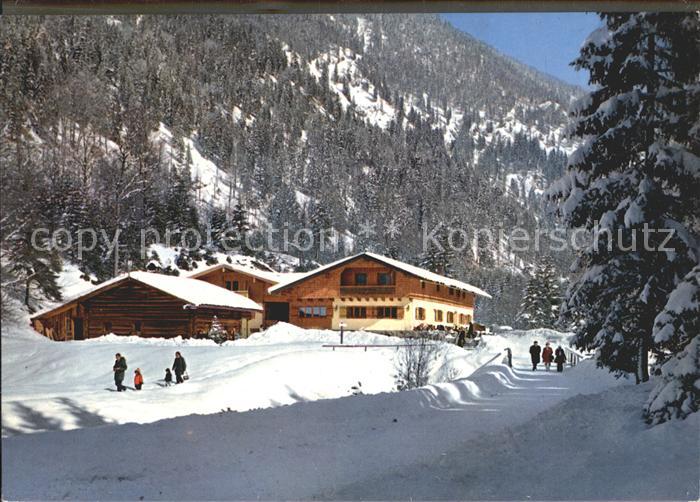 Kreuth Tegernsee Restaurant Cafe Schwaigeralm im Winter