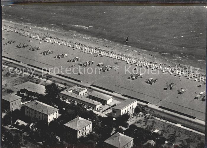 Rimini Strand Fliegeraufnahme