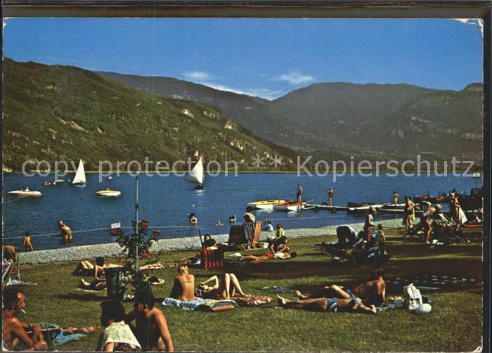 Caldaro Kaltern Strand am Kalterersee
