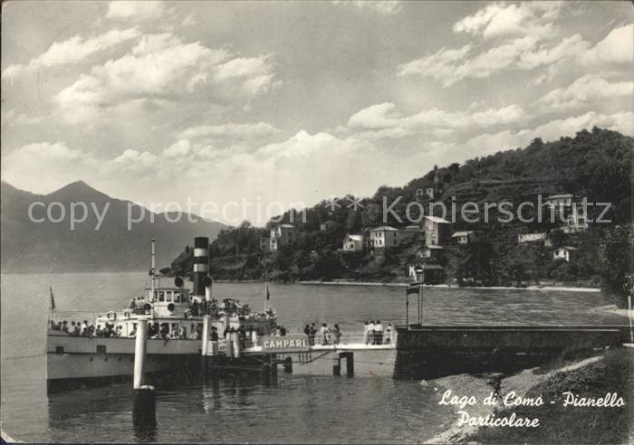 Pianello  Lario Como IT Lago di Como Bootssteg