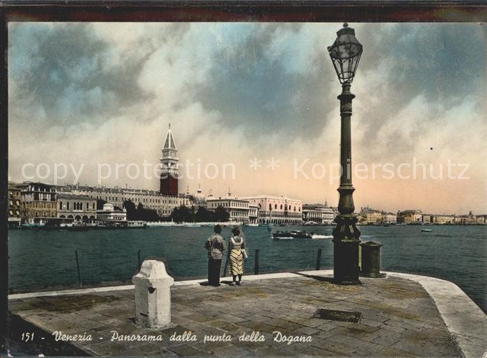 Venezia Venedig Blick vom Zollamtkap aus