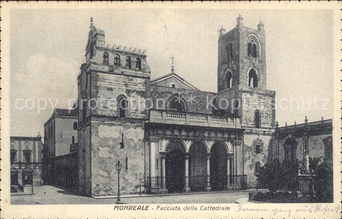 Monreale Facciata delle Cattedrale
