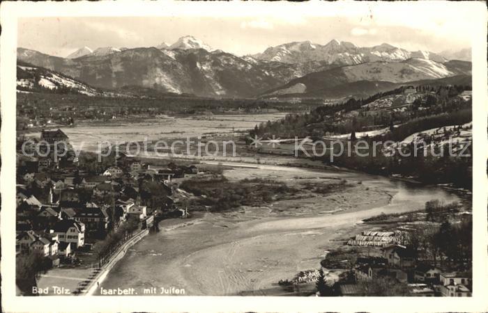 Bad Toelz Isarbett mit Juifen