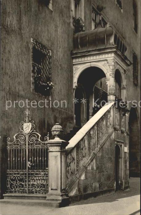 Oschatz Rathauseingang