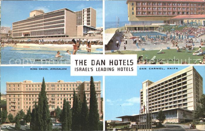 Israel The Dan Hotels Jerusalem Haifa Tel-Aviv