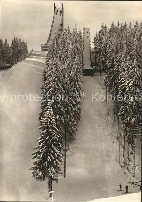 Johanngeorgenstadt Erzgebirgsschanze und Jugendschanze