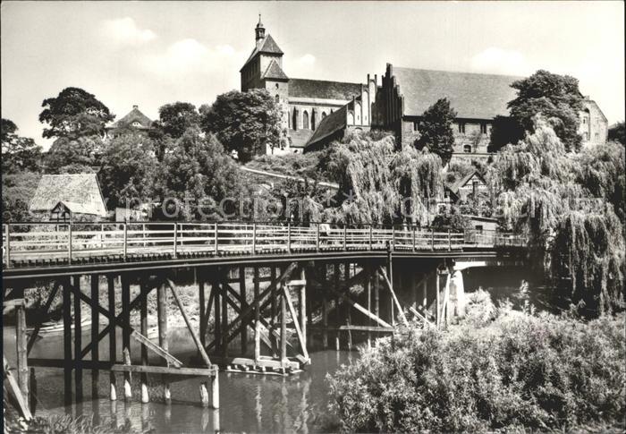 Havelberg Bruecke mit Dom