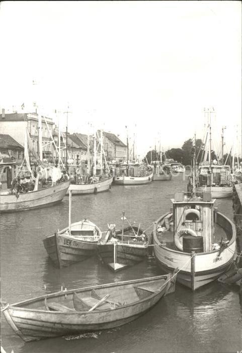 Ueckermuende Mecklenburg Vorpommern Hafen