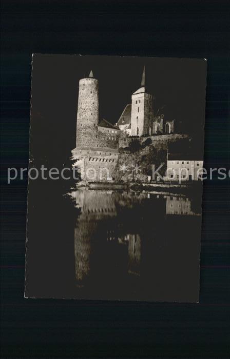 Bautzen Sachsen alte Wasserkunst und Michaelskirche