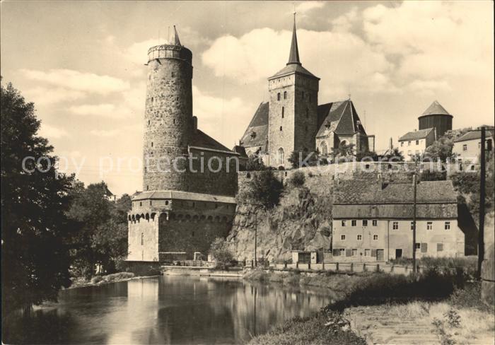 Bautzen Sachsen mit alter Wasserkunst