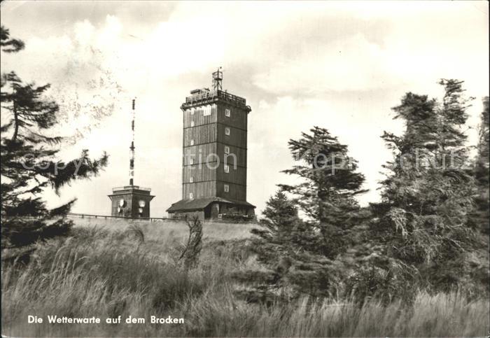 Brocken Harz Wetterwarte