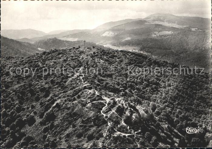 Vieil Armand Hartmannswillerkopf Fliegeraufnahme Hartmannswillerkopf