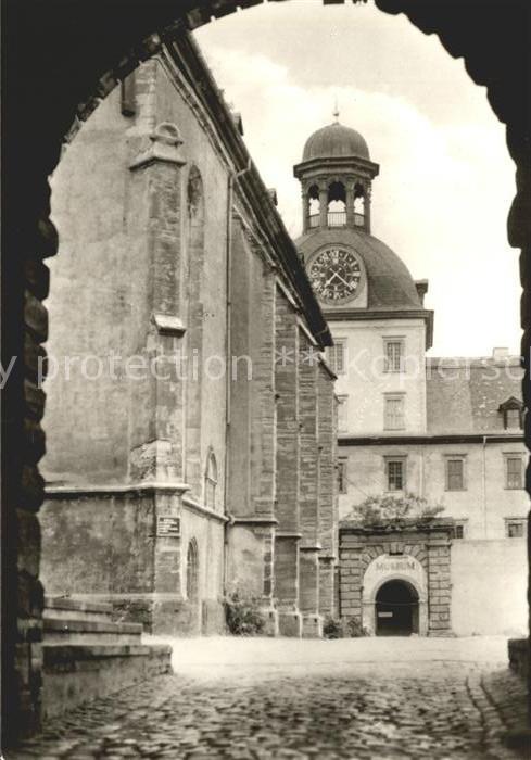 ZEITZ Sachsen-Anhalt Moritzburg Schlosshof