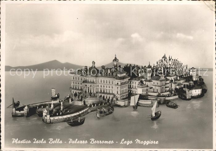 Isola Bella Lago Maggiore Plastik Palazzo Borromeo