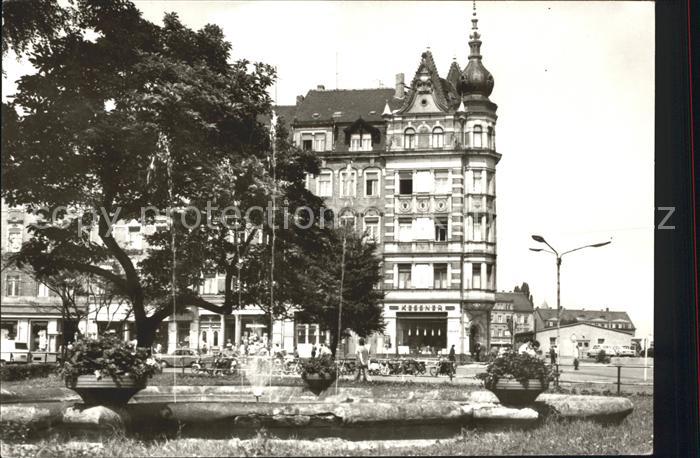 Loebau Sachsen Ecke Bahnhofstrasse