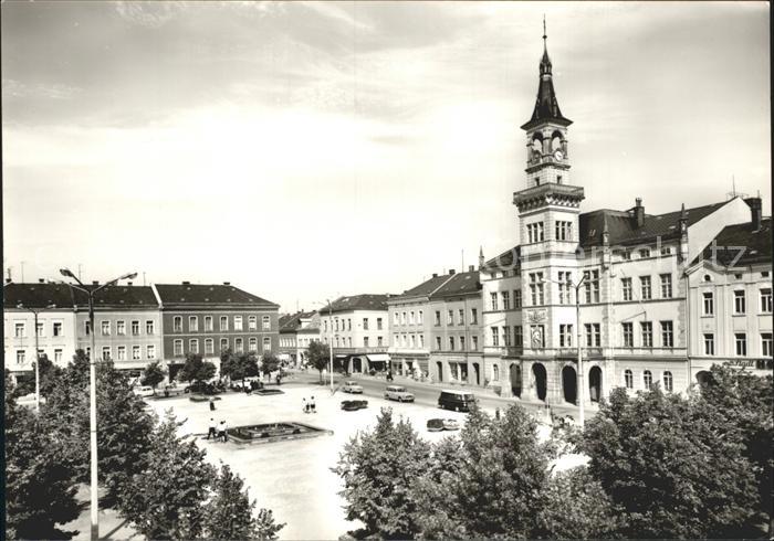 Oelsnitz Vogtland Markt Rathaus