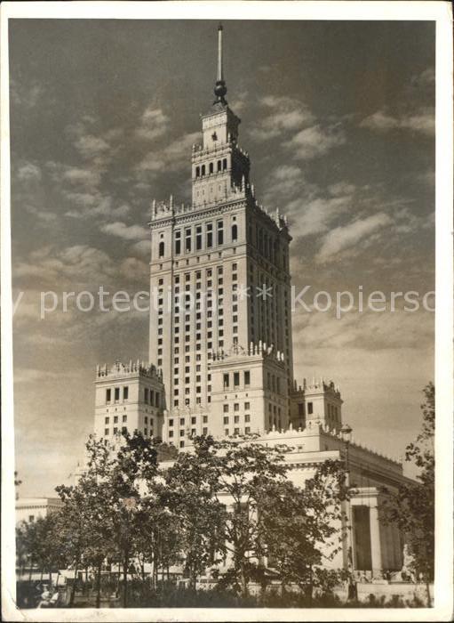 Warschau Masowien Kulturpalast