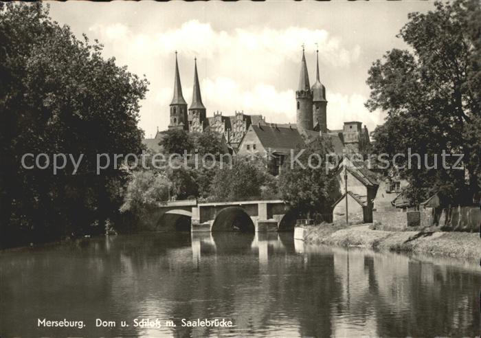 Merseburg Saale Dom und Schloss