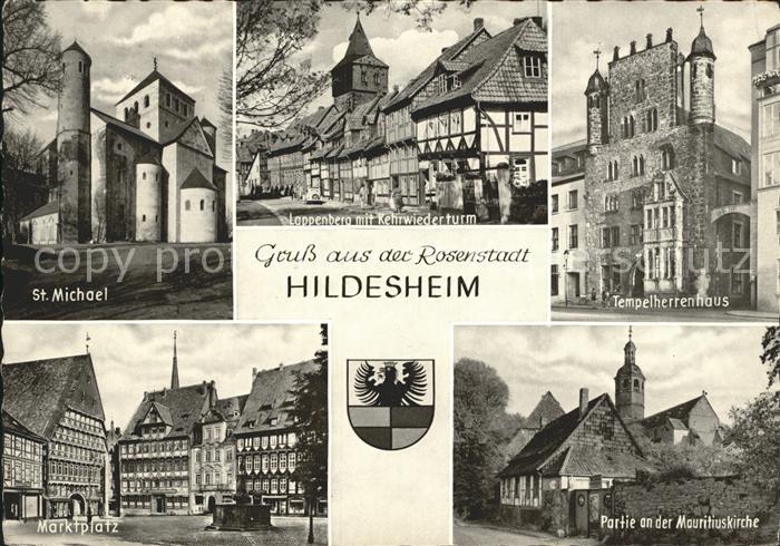 HILDESHEIM  CITY Kehrwiederturm Tempelherrenhaus St. Michael Kirche