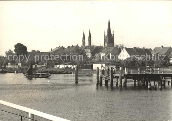 Werder Havel Inselansicht Bootssteg