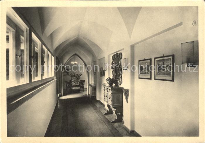 Insel Hiddensee Gerhart Hauptmann Gedaechtnisstaette Kreuzgang