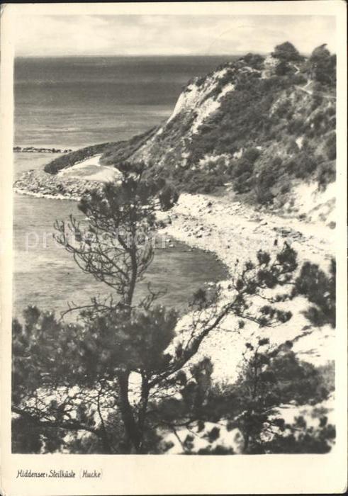 Insel Hiddensee Steilkueste