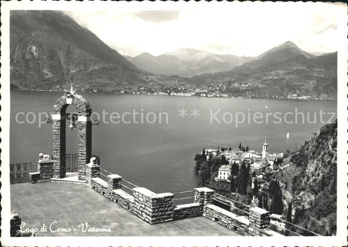 Lago di Como Glocke ueber dem See