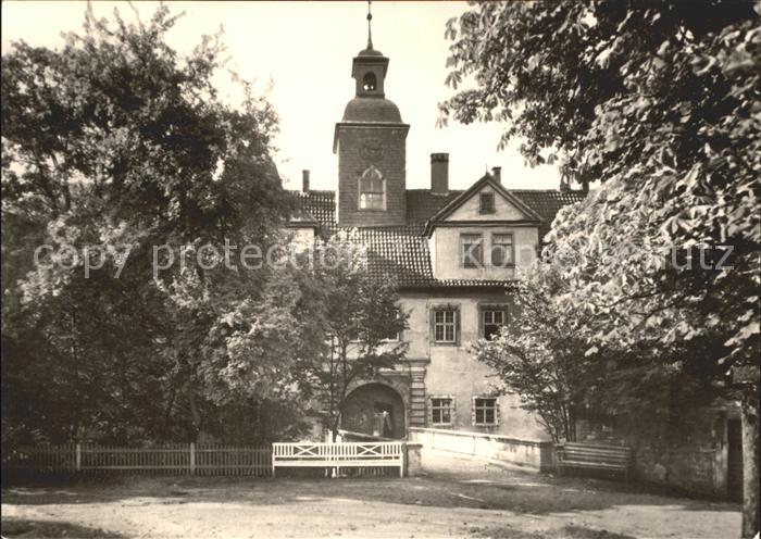 Waltershausen Gotha Schloss Tenneberg Eingang