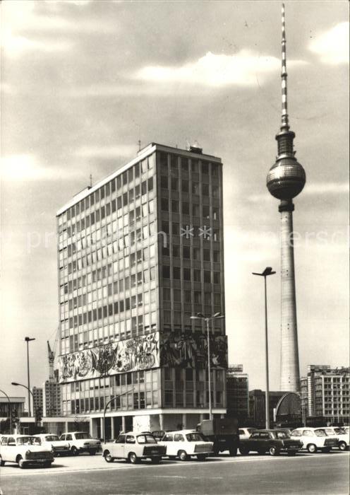 BERLIN  CITY Haus des Lehrers Fernsehturm