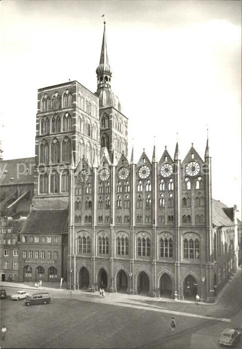 Stralsund Mecklenburg Vorpommern Rathaus