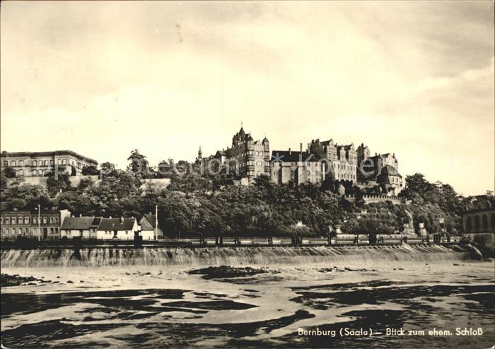 Bernburg Saale mit Schloss