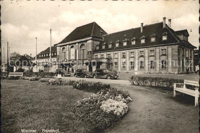 Weimar Thueringen Bahnhof