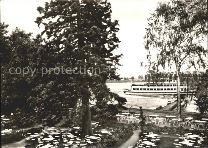 Ginsheim-Gustavsburg Rheininsel Cafe Nonnenau