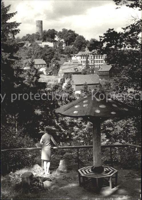 Lobenstein Thueringen Bad mit Burg