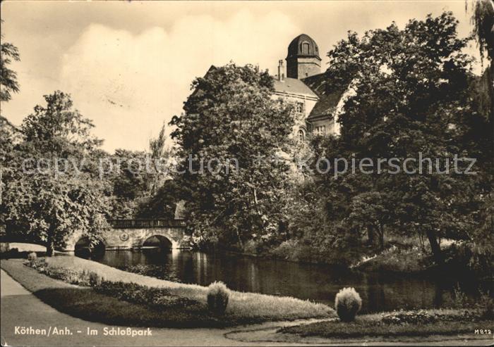 Koethen Anhalt im Schlosspark