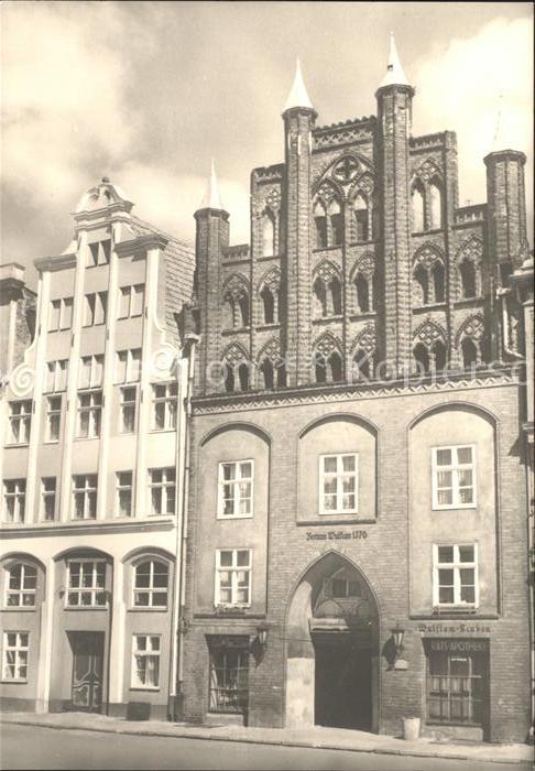 Stralsund Mecklenburg Vorpommern Wulflamhaus