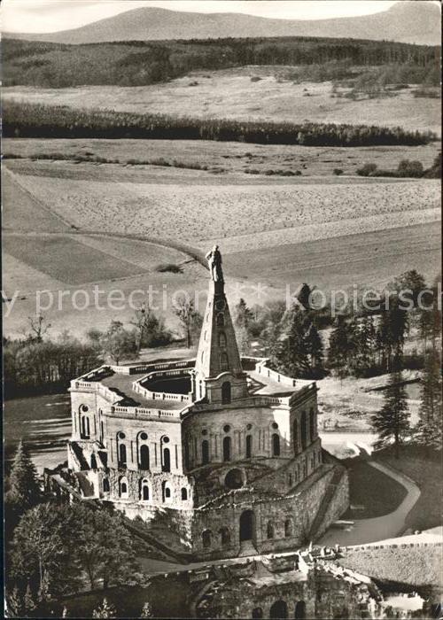 Wilhelmshoehe Kassel Fliegeraufnahme