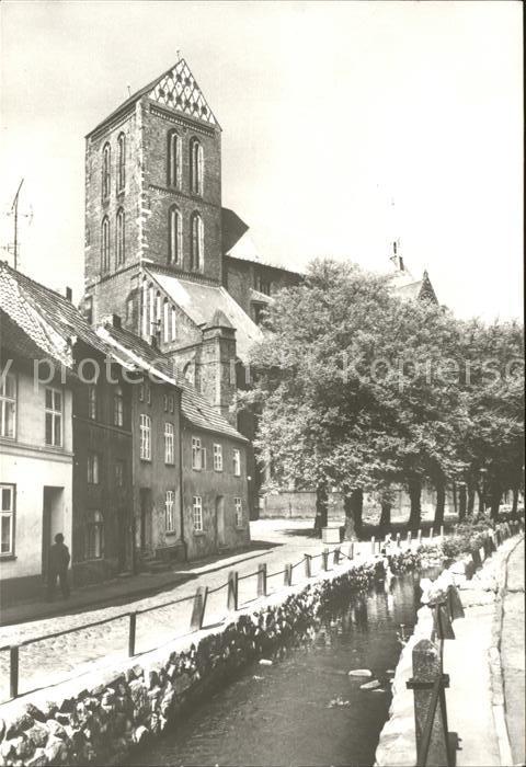 Wismar Mecklenburg Vorpommern Nikolaikirche im Winter