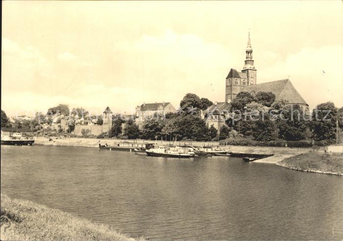 Tangermuende Blick vom Wall