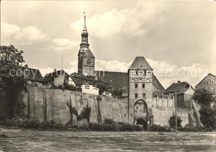 Tangermuende Rossfurt Stadtmauer
