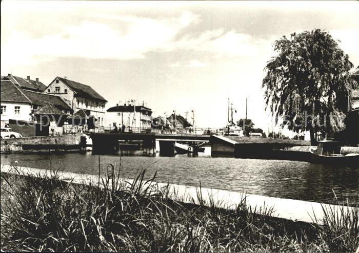 Ueckermuende Mecklenburg Vorpommern Hafen
