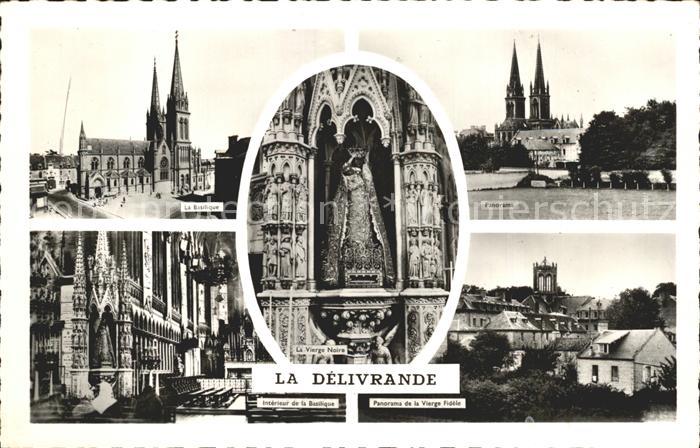 Delivrande La La Basilique Panorama