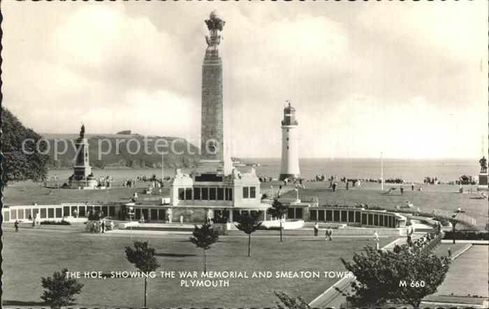 Plymouth  UK South West The Hoe War Memorial Smeaton Tower