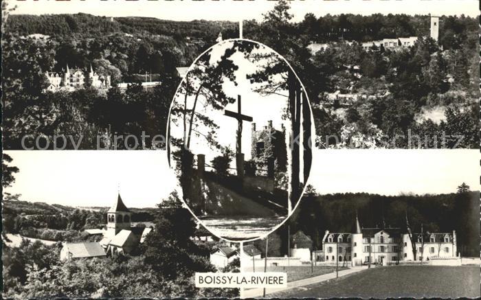 Boissy-la-Riviere Panorama Kirche Park