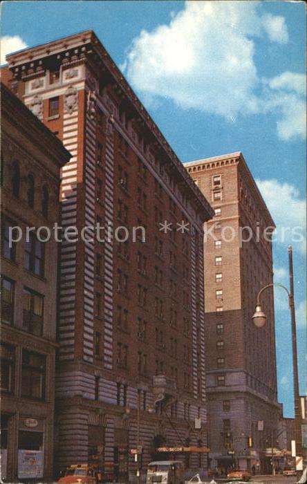 Toledo Ohio Hotel Secor und Hotel Commodore Perry