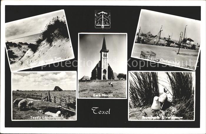 Texel Kirche Duenen Hafen